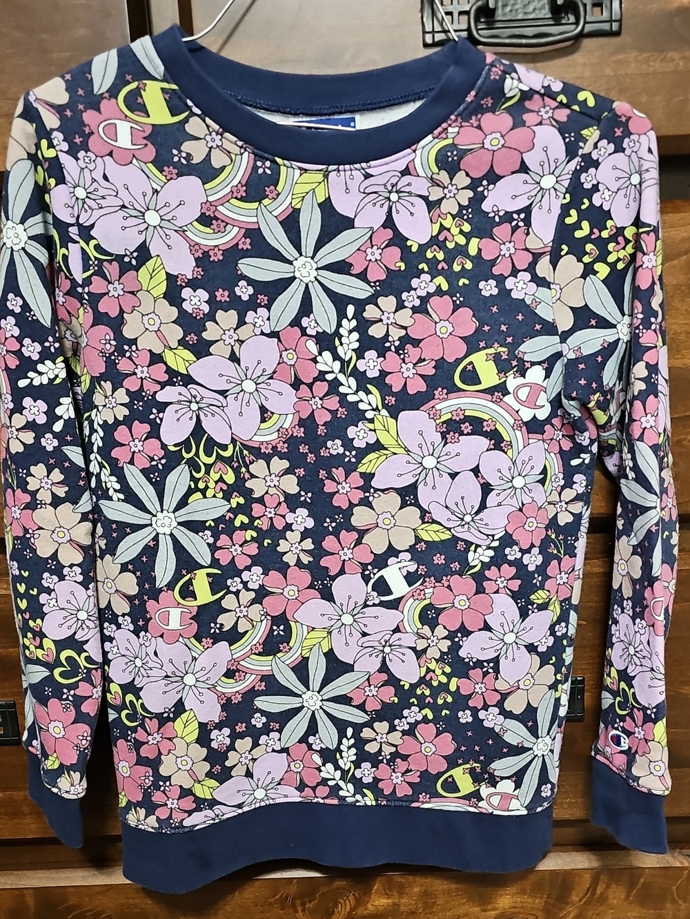 Champion Floral Crewneck Sweatshirt